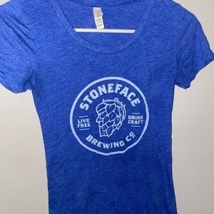 Stoneface brewing co t shirt